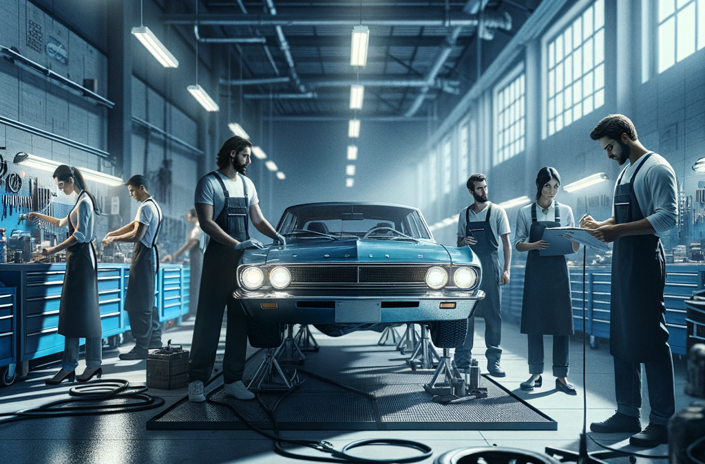 Beyond Collision Repair: Comprehensive Vehicle Restoration Services for Classic Cars and Treasured Vehicles at ID Collision