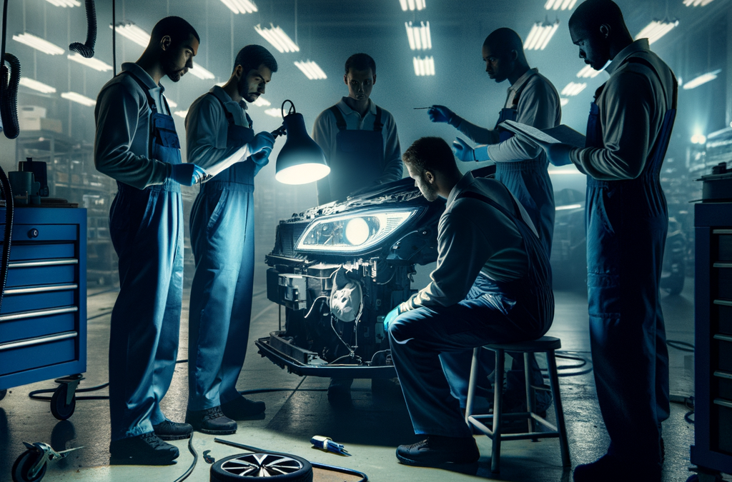 Headlight Restoration and Replacement: Understanding Modern Lighting Technology and Safety Requirements After Collision Damage
