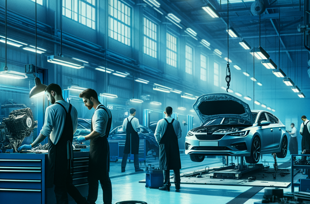How Modern Paint Technologies at ID Collision Enhance Vehicle Restoration