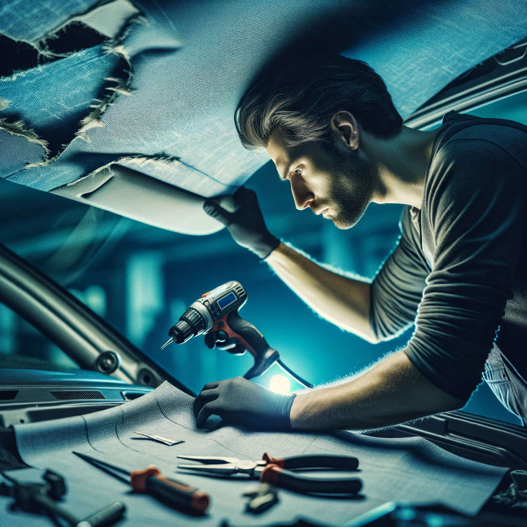 The Importance of Proper Headliner and Interior Restoration After a Roof Collision