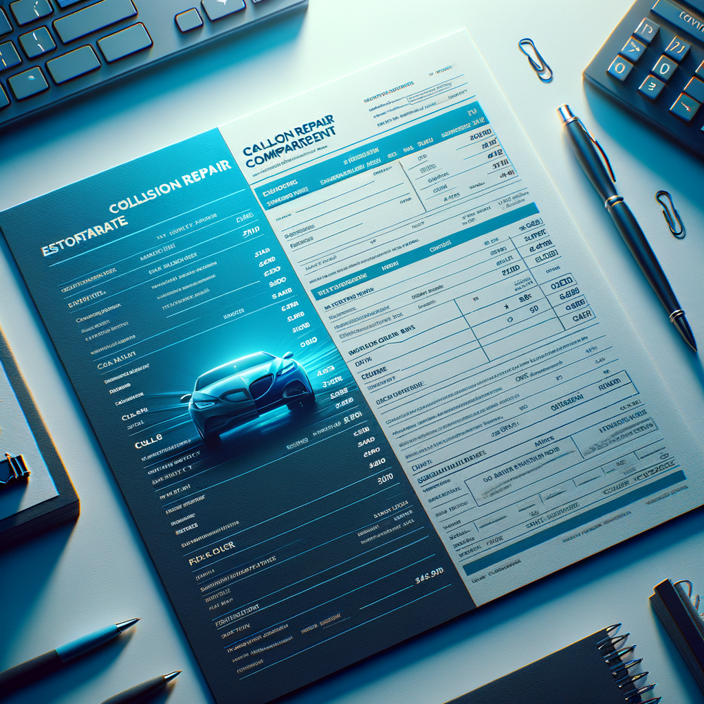 The Difference Between a Collision Repair Estimate and a Final Invoice