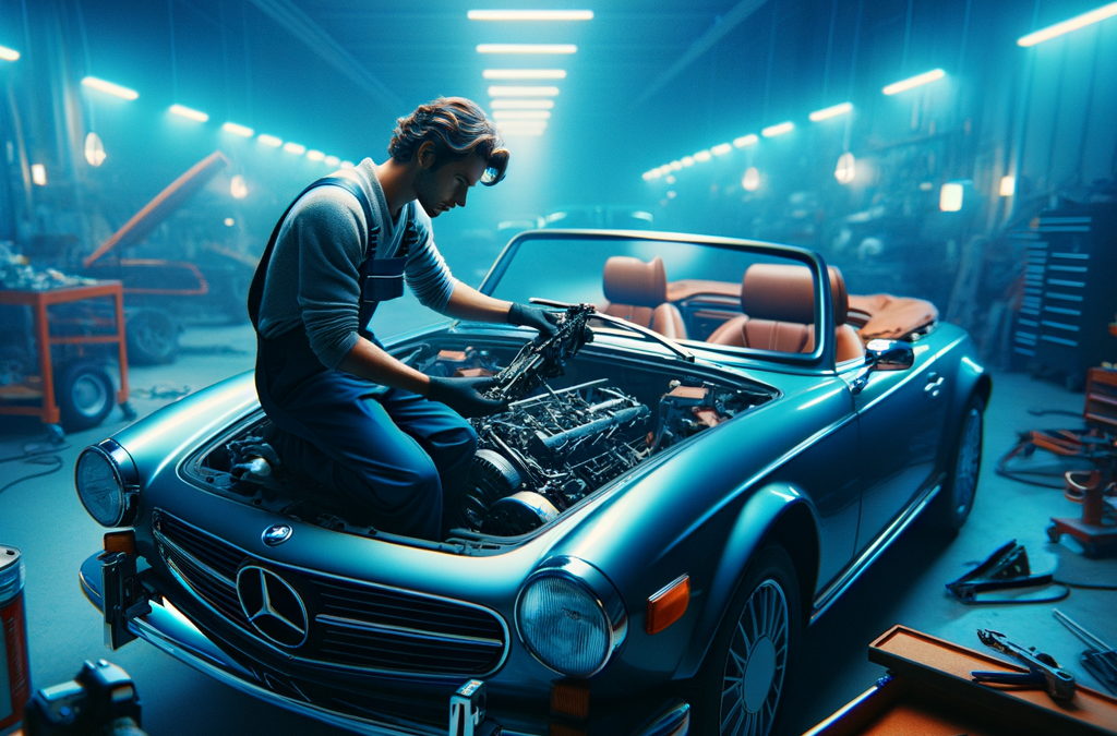 How Convertible and Sunroof Damage Is Repaired After a Collision