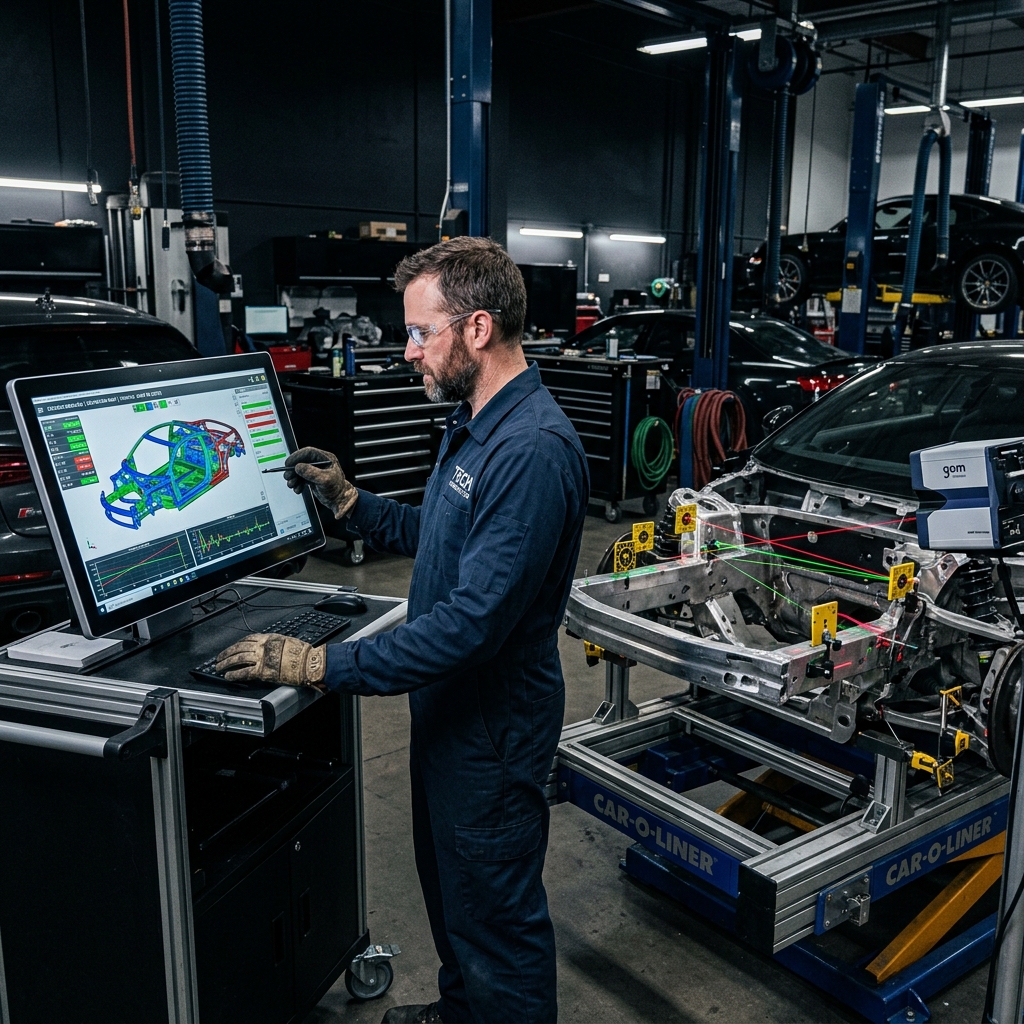 The Role of Computerized Frame Measurement Systems in Modern Collision Repair