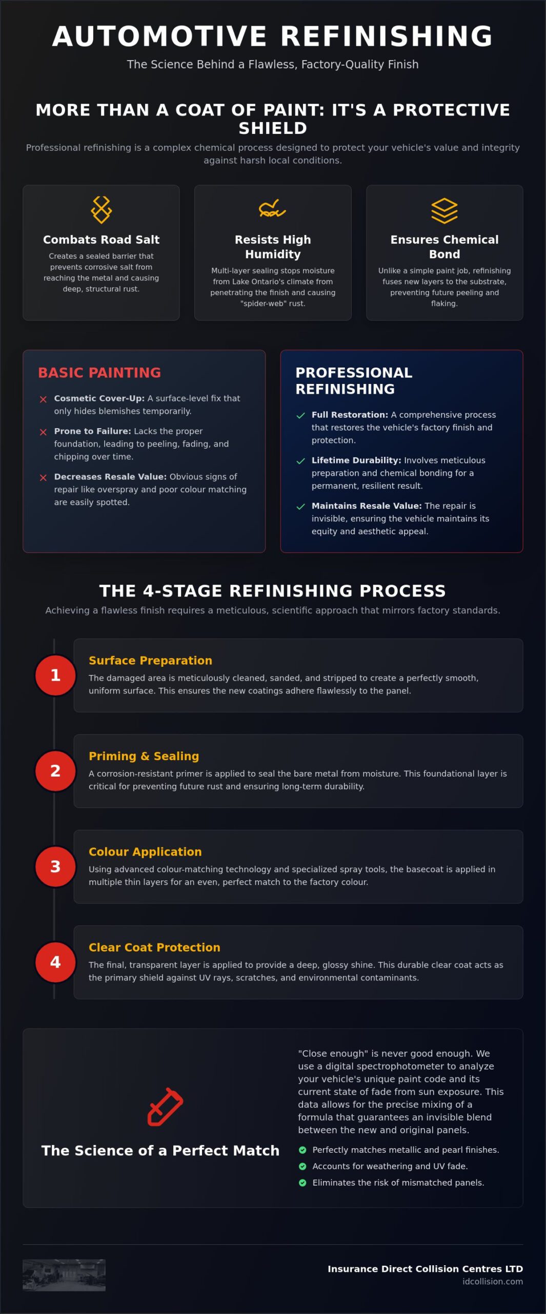 Expert Automotive Refinishing in Kingston: The Science of a Flawless Finish