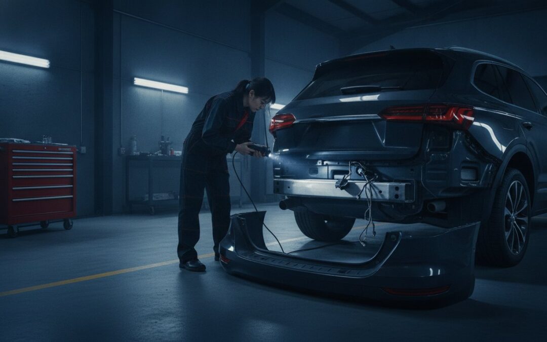 Post-Accident Vehicle Inspection: Uncovering Hidden Damage in Kingston