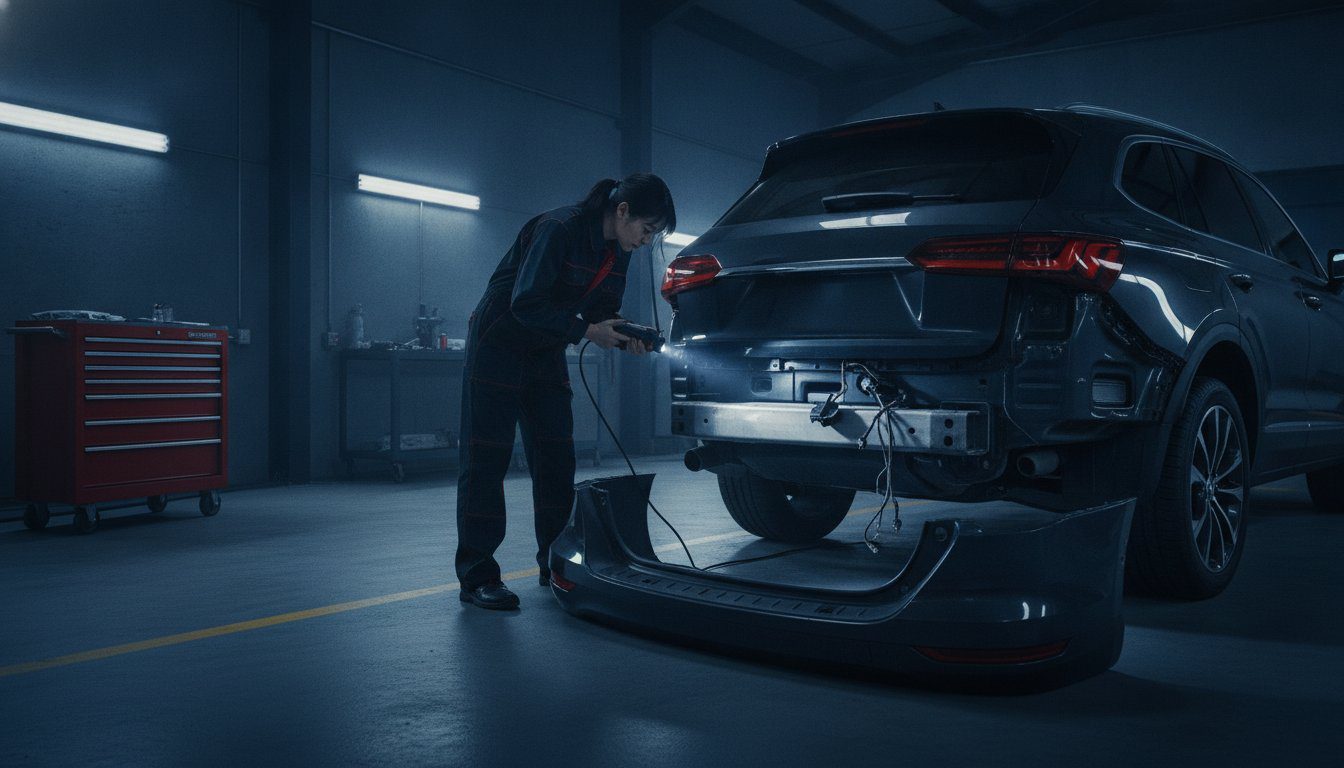 Post-Accident Vehicle Inspection: Uncovering Hidden Damage in Kingston