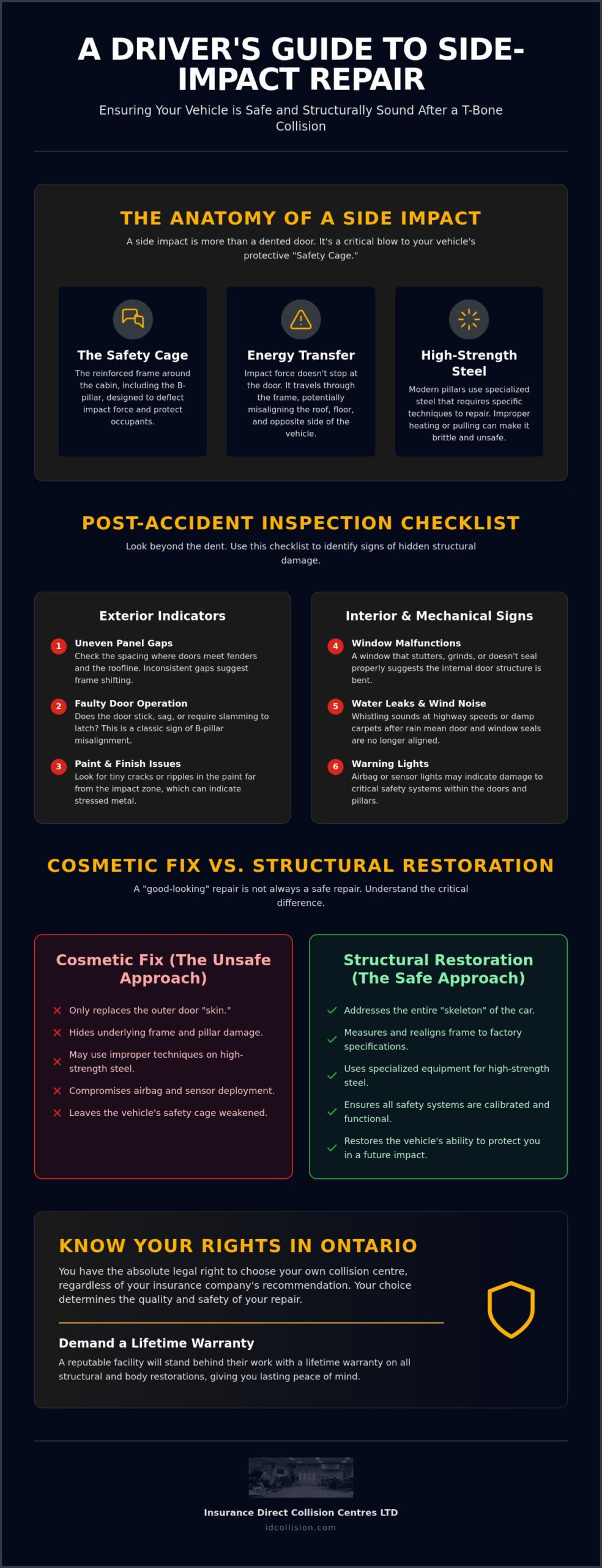 Side Impact Repair in Kingston: A Comprehensive Safety and Restoration Checklist