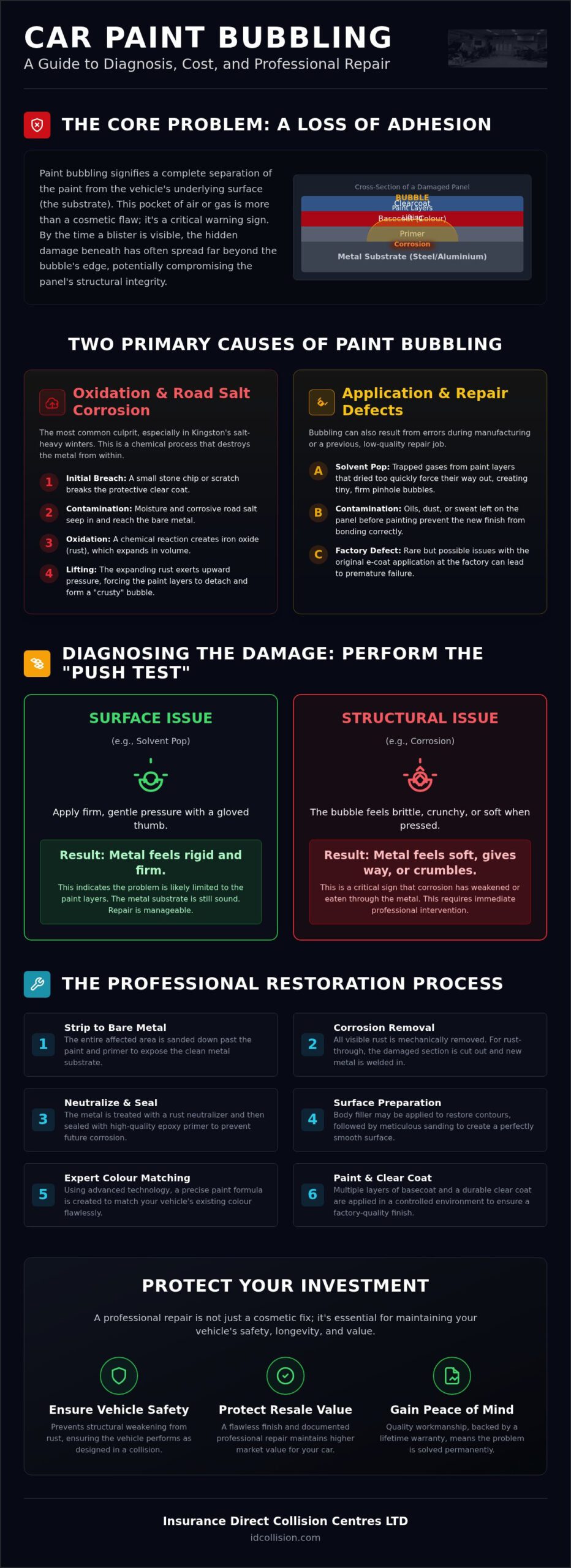 Car Paint Bubbling Repair Cost: Kingston Guide (2026)