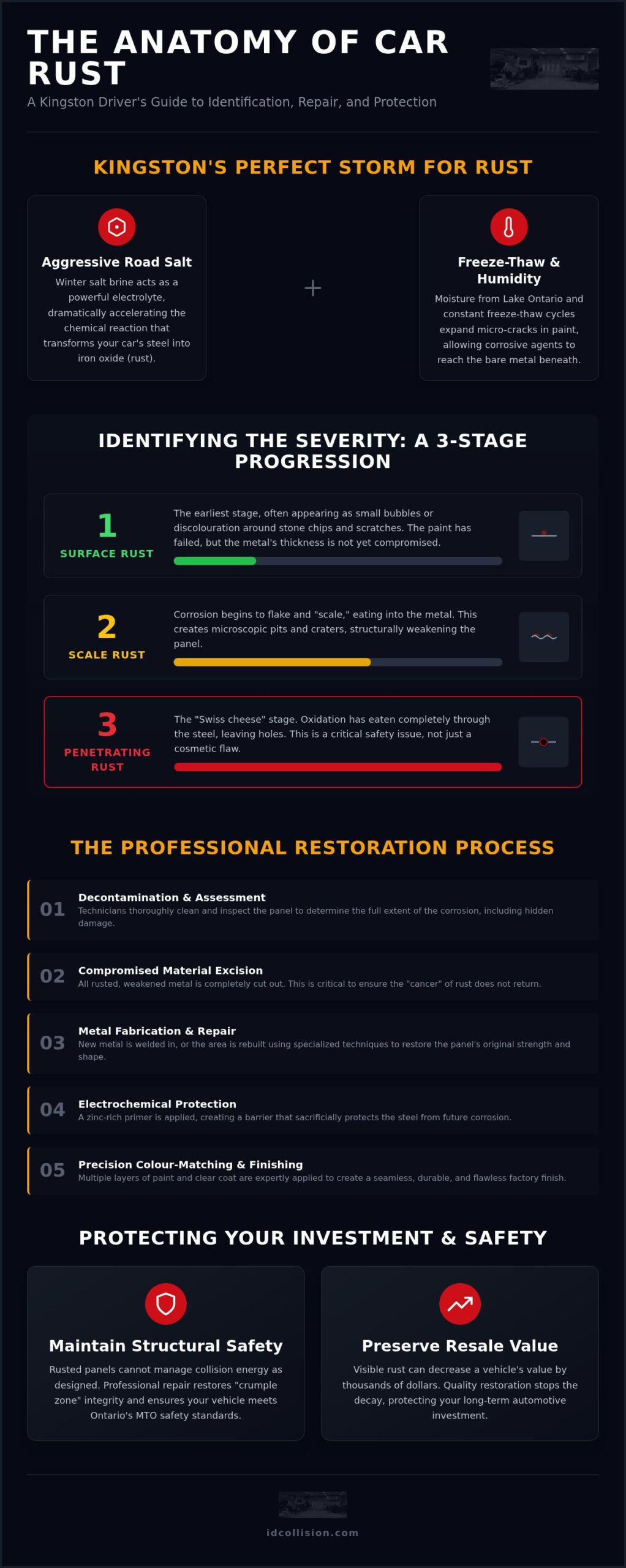 Professional Rusted Car Panel Repair in Kingston: The Complete Restoration Guide