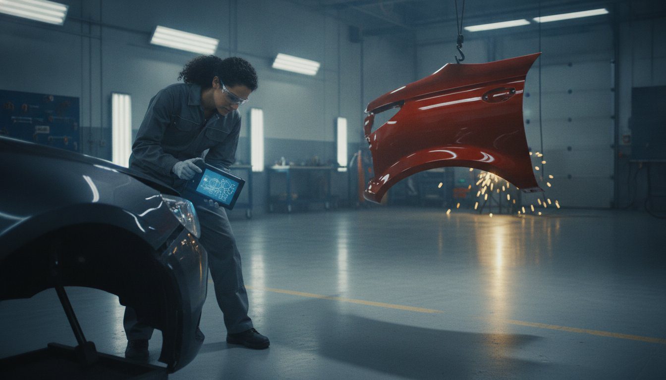 When is Body Panel Replacement Necessary? A Guide to Safe Collision Repair